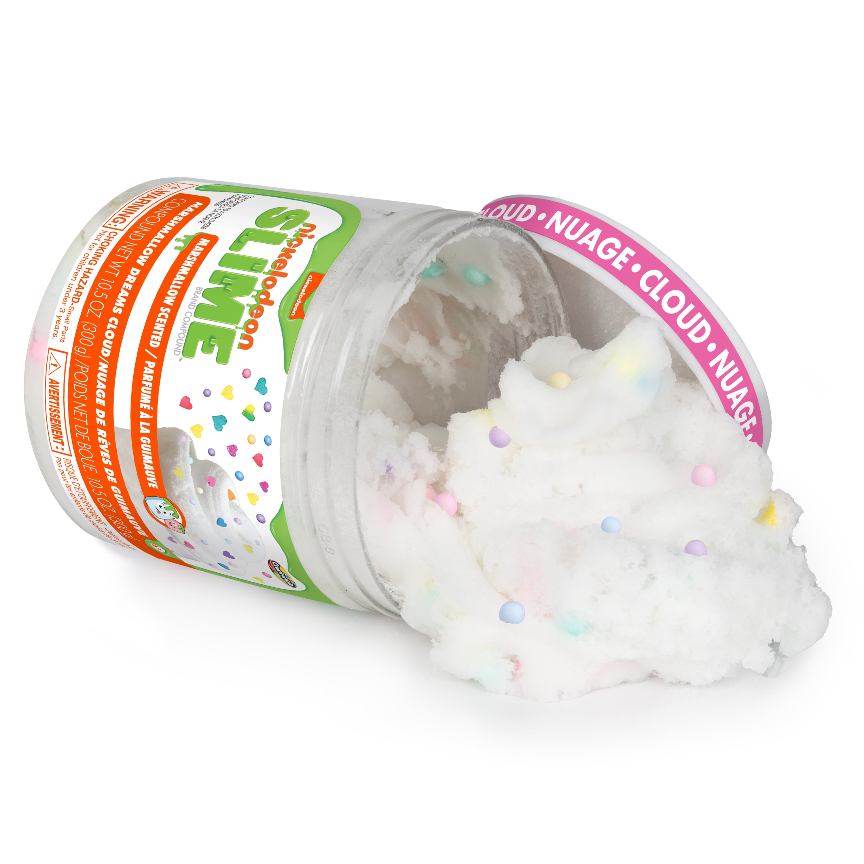Pots spéciaux de slime Nickelodeon   - Nuage de rêves de guimauve