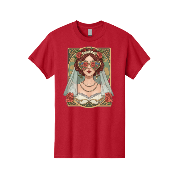 Bride+Heart-Shape-Sunglasses-3 Mens Graphic Tee, 100% Cotton, Casual Summer Wear BAA230