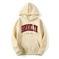 thumbnail image 3 of Mens Hoodies Pullover 2025 Brooklyn Hoodie Fall Winter Long Sleeve Graphic Hoodie with Pockets Hooded Sweatshirt, 3 of 4