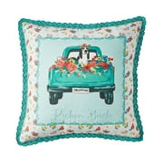 The Pioneer Woman Blue Outdoor Pillow, Kickin Back , 20" x 20"