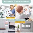 thumbnail image 2 of Plastic Clipboards1/ 2 Pack, A4 Clip Board 8.5x11 for Classroom, with Low Profile Clip, Office & School Supply ﻿, 2 of 7