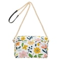thumbnail image 2 of FORMRS Women Crossbody Purse with Chain Strap Vegan Leather Shoulder Handbag, Retro Yellow Floral, 2 of 7