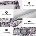 thumbnail image 5 of Purple Boho Outdoor Rug 5x8 Ft, Non Slip Washable Area Rug, Farmhouse Vintage Ethnic Flowers Pattern Patio Rugs Carpet Runner, Large Floor Mat for Indoor/Outdoor Deck Porch Camping, 5 of 8