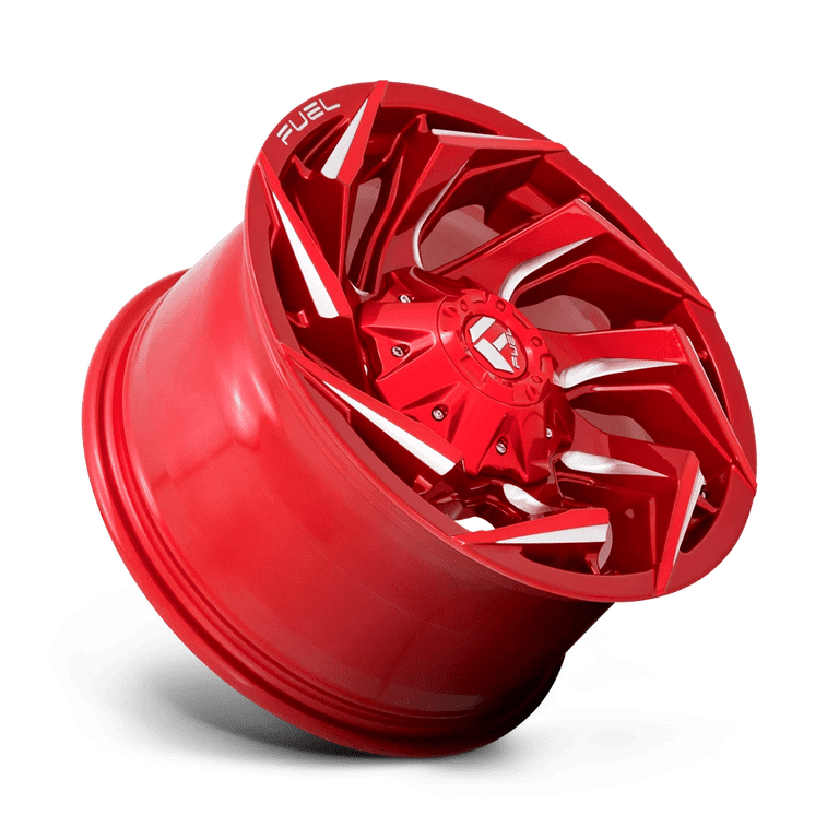 Fuel D754 Reaction 17X9 5X114.3/5X127 -12Et 78Cb Candy Red Milled