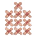 thumbnail image 1 of WHAMVOX 10Ud Broches Bandage Cruzado Bordado Marrón Con Sujeción Firme Para Estilo Diario, 1 of 7