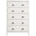 thumbnail image 5 of Home Square 4-Piece Set with 2 Nightstands & Chest & Dresser in White, 5 of 10