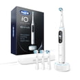 thumbnail image 1 of Oral-B iO Series 10 Cepillo de dientes eléctrico recargable con sensor de presión visible para proteger las encías, temporizador de 2 minutos, 7 configuraciones de limpieza, 4 cabezales de cepillo de, 1 of 5