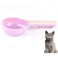 thumbnail image 1 of YOITEA - Cuchara medidora portátil universal de plástico para gatos, suave, ligera y antideslizante, 1 of 3