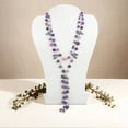 thumbnail image 2 of Amethyst Lariat Necklace, 2 of 3