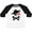 Baseball White and Black, variant on Inktastic Pirate Skull and Cross Bones Boys or Girls Toddler T-Shirt