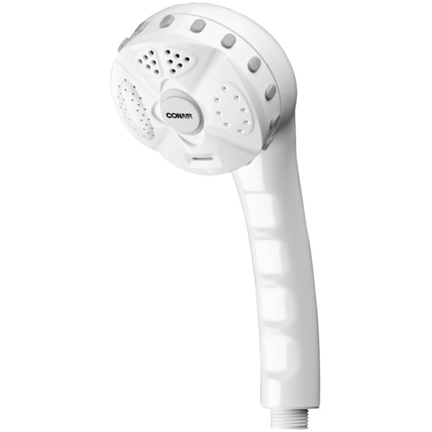 Conair Dm209chk 4setting Handheld Showerhead (white)