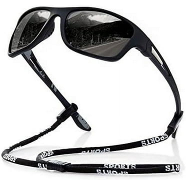 Polarized Sunglasses-Men Sports Sun-glasses: Mens Sunglasses Polarized UV Protection for Fishing Driving Cycling