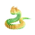 thumbnail image 2 of Fiudx Juguete Del Año de La Serpiente, Diseño Realista y Móvil, Felpa Flexible, Decoración Versátil para El Hogar y La Oficina, Estética Inspirada En La Naturaleza, Regalo para Amigos, Tamaño 5 X 4 X, 2 of 5