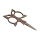 thumbnail image 1 of Tijeras De Bordado, Exquisitas Mini Tijeras De Mariposa De Acero Inoxidable Cómodas De Bronce Para Costura Para Recortes De Belleza, 1 of 7