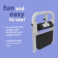 thumbnail image 3 of Kojooin Hip Thrust Machine for Home Gym, Adjustable Glute Training Machine with Resistance Bands, 3 of 7