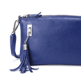 thumbnail image 2 of Jiibva Women Lady Leather Zipper Crossbody Handbags Shoulder Bag Female Tassel Bags Satchel with Adjustable Strap, 2 of 4
