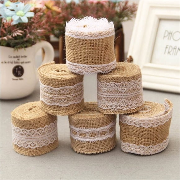 GOOHOCHY Burlap Fabric Roll For Bouquets Multi Colored Jute 1Pack Eco Friendly Design For Craft Projects Artists