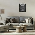 thumbnail image 3 of Stupell Industries My Man Cave Rules Typography Painting Gray Floater Framed Art Print Wall Art, 17 x 21, 3 of 10