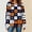 4-Blue, variant on LYEAA Halloween Womens Tops Spooky Graphic T Shirt Funny Plus Size Long Sleeve Crewneck Shirts Casual Fall Clothes Yellow 2XL