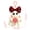 Lollipop, variant on HOARBOEG Cute Ghost Plush Keychain Lolli Style, Soft Fluffy Mini Ghost Bag Charm with Snap Hook, Halloween Christmas Bow Backpack Purse Pendant 2.76"