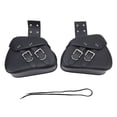 thumbnail image 2 of Alforjas Para Motocicleta, Bolsas De Equipaje De Gran Capacidad De 16L, Bolsas De Almacenamiento Laterales Impermeables De Cuero PU Para Motocicleta, 2 of 7