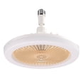 thumbnail image 2 of Ventiladores De Techo Con Luces, Diseño 2 En 1 Ventilador De Techo Con Control Remoto Con Luces, Luz De Techo Con Ventilador, Portalámparas De Fácil Instalación Para Interiores, Sala De Estar, B, 2 of 8
