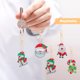 thumbnail image 1 of Cuadros Decorativos 4 Uds llavero de Navidad DIY Kit de pintura de diamante con forma especial completa regalo DQrwqpou Nuevos Originales, 1 of 9