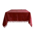thumbnail image 2 of Neinkie Nappe Rectangulaire en Lin Style Ferme Imperméable Anti-Rétrécissement Douce et Résistante aux Plis Tissu Décoratif pour Cuisine, 2 of 7