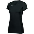 thumbnail image 2 of High Five 342222.080.XL Ladies Truhit Short Sleeve Jersey, Black - Extra Large, 2 of 5
