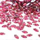 thumbnail image 1 of 7*15mm Horse eye Acrylic Rhinestones Crystal Beads Flat Back Decoration(Red), 1 of 4