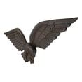 thumbnail image 3 of Cast Iron Patriotic American Bald Eagle With Open Wings Wall Decor Plaque 21"L, 3 of 8