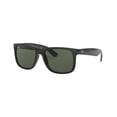 thumbnail image 1 of Anteojos Lentes de Sol Ray B Polarizado Justin Rb4165 Clásico Negro/Verde 54, 1 of 5