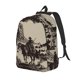 thumbnail image 1 of Easygdp Western Desert Cowboy Mochila de Lona Resistente para Laptop, Compatible con Laptops de 15 a 17 pulgadas, Ideal para Escuela, Trabajo y Viajes-Small, 1 of 5