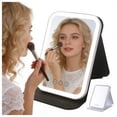 thumbnail image 1 of Sentmoon Mirror Vanity Makeup Mirror Foldable Hand Mirror Portable Makeup Mirror Vintage Style Compact Mirror Large Princess Vanity Mirror Folding Cosmetic Mirror, 1 of 7