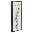 thumbnail image 3 of Stupell Industries Whimsical Astronaut Floating Balloon Abstract Painting Black Framed Art Print Wall Art, 13 x 30, 3 of 9