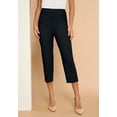 thumbnail image 5 of Roaman's Women's Plus Size Bend Over Capri Pant, 5 of 5