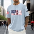 thumbnail image 2 of Men's 250 Anniversary USA Shirt American Flag T Shirt 250 Years America Anniversary Shirt Patriotic Shirts Tops, 2 of 4