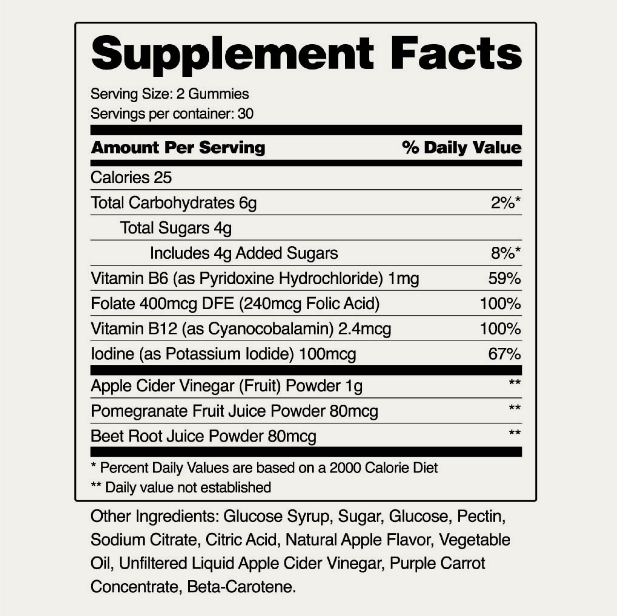 Snap Supplements ACV Apple Cider Vinegar Gummies - Detox, Weight, Immunity, 60 Gummies (2-Pack)