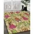 thumbnail image 3 of Ahgly Company Machine Washable Indoor Rectangle Transitional Light Brown Area Rugs, 5' x 8', 3 of 7