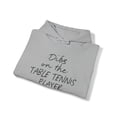 thumbnail image 4 of Table Tennis Player Wife Girlfriend Hoodie, Gifts, Hooded Sweatshirt, 4 of 4