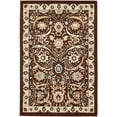 thumbnail image 1 of Unique Loom Tapis Design Complexe Espahan 6' x 9' Rectangle Marron/beige, 1 of 2