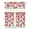 White-128, variant on Fresh Tropical Watermelon Kitchen Curtains Set, Summer Fruit Print with Cute Sunshine Pattern, Watermelon Lovers Tier and Valance Drapes for Kitchen or Office