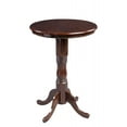 thumbnail image 3 of Boraam Spectator Rubberwood Pub Table in Cappuccino Finish, 3 of 3