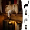 thumbnail image 5 of Cat Bookshelf Lantern, Cat Figurine with LED Shelf Decor, Retro-Style Night Light, for Porches, Patios, and Bookshelves Cat Lovers Night Light Edge White, 5 of 7