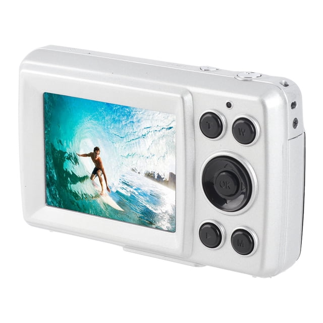 Cámara Digital, Pequeña Cámara de Video Digital Portátil Soporte de Hasta 128 GB 1080p 2.4 Pulgadas LCD para Fotografía