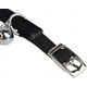thumbnail image 3 of Collar ajustable para gatos con diamantes brillantes y cascabeles, 11 pulgadas para perros y gatos pequeños (negro), 3 of 5