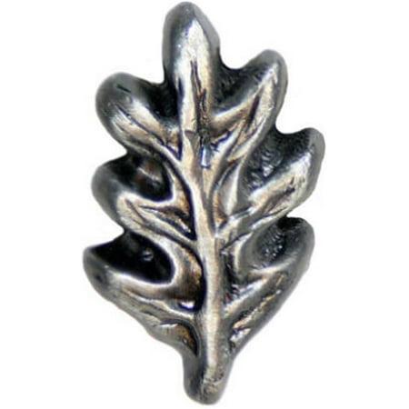 Leaf Pewter Cabinet - Sierra Lifestyles SL-681324 Oak Leaf Cabinet Knob, Pewter