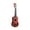 Red, variant on XMMSWDLA Kids Toy Ukulele Guitar,Classical 17inch 4 String Mini Children Guitar with Pick,Educational Musical Instrument Toy for Toddlers and Preschoolers