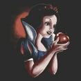 thumbnail image 2 of Womens Snow White and the Seven Dwarfs Eating Apple Portrait T Shirt, 2 of 4
