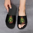 thumbnail image 6 of Ghostbusters Slimer Wallpaper for Pinterest Unisex Slippers Summer Beach Slippers Casual Non Slip Comfortable Slide Sandals Home Slippers For Men Women, 6 of 8